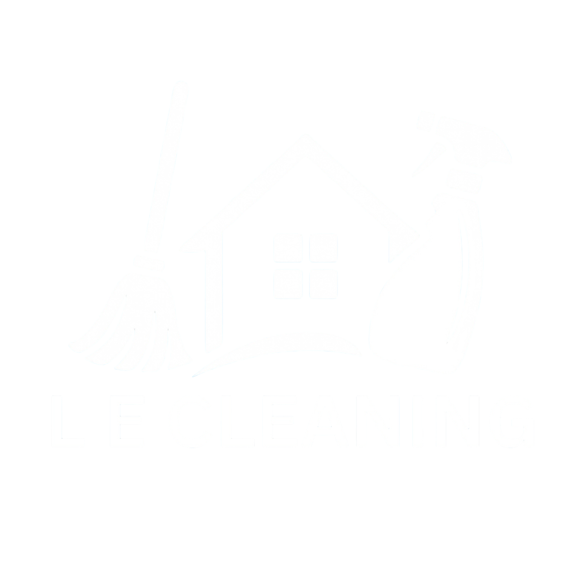 L E Cleaning logo