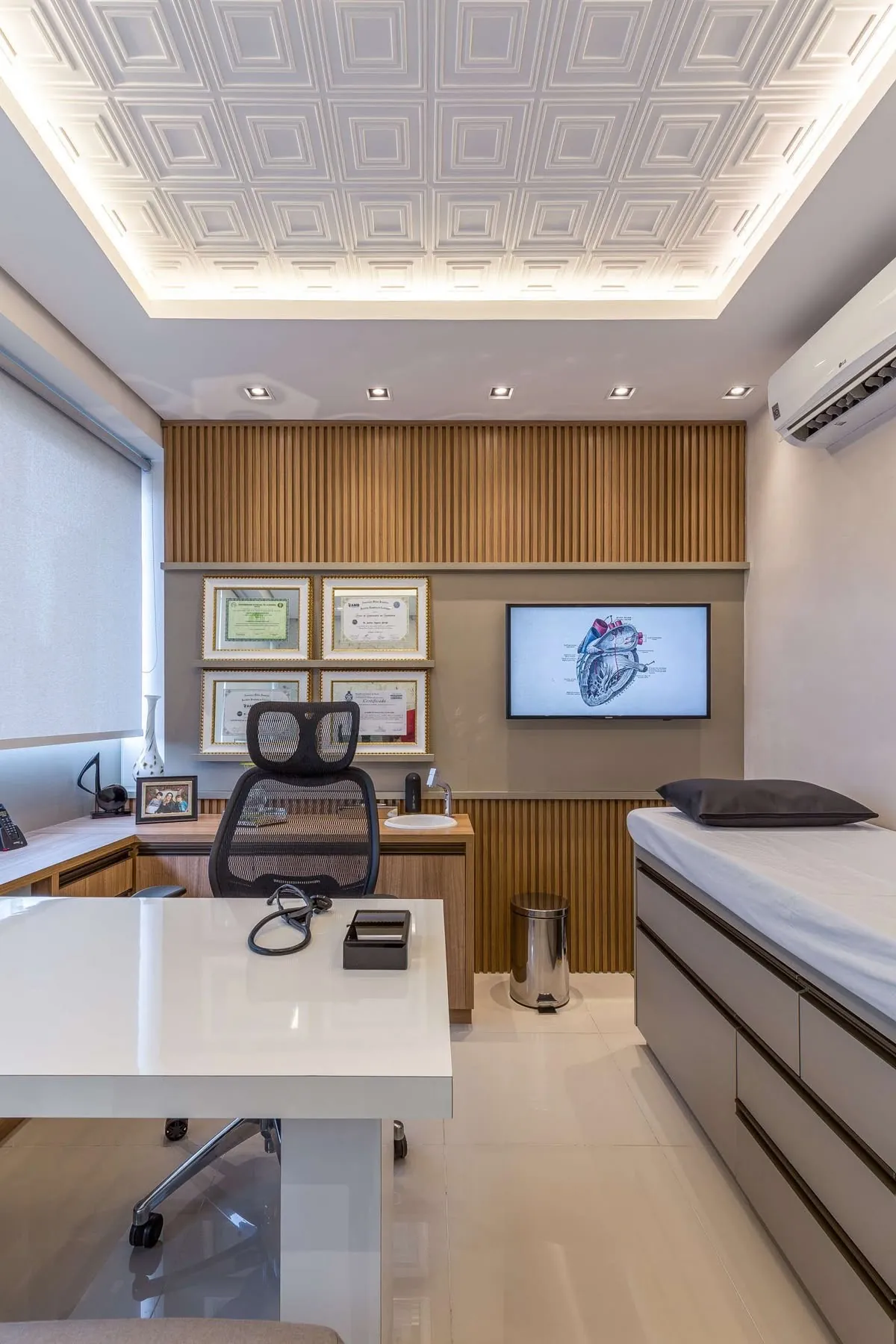 Clinic consulting room