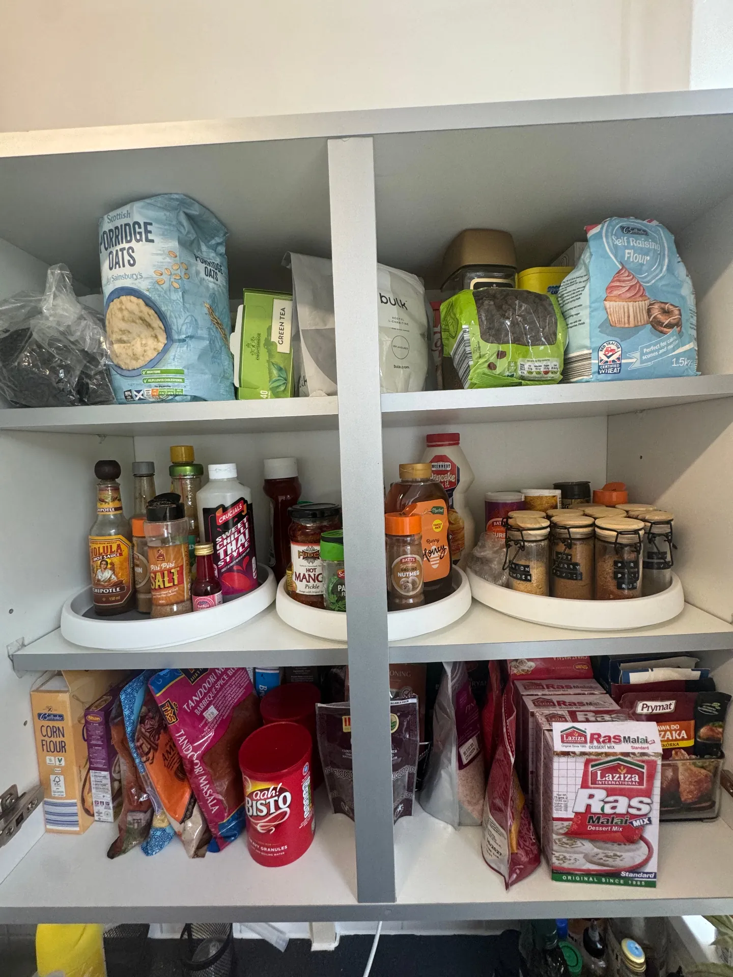 Pantry reset & organised